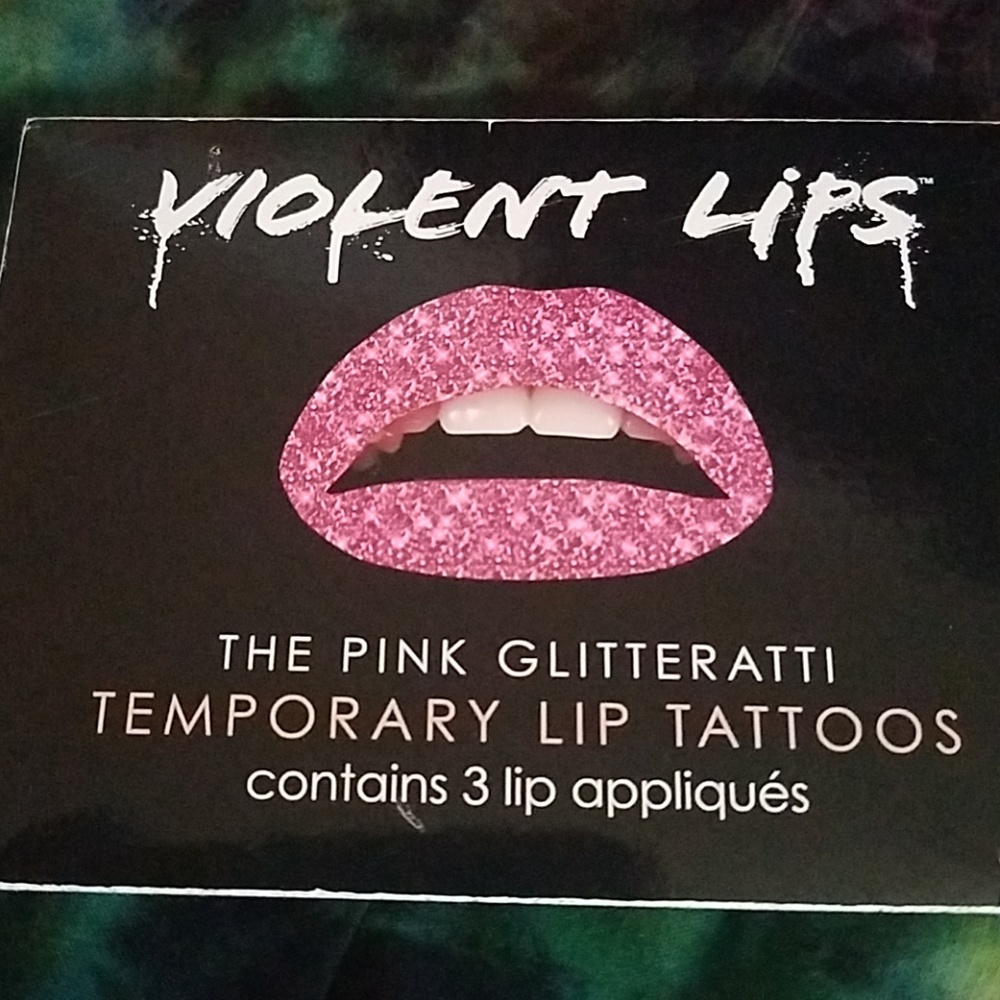Violent lips tattoos